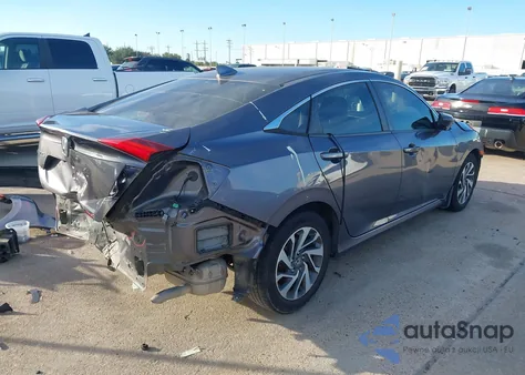 2018 Honda Civic Ex z USA, uszkodzony, nr VIN 19XFC2F78JE001343